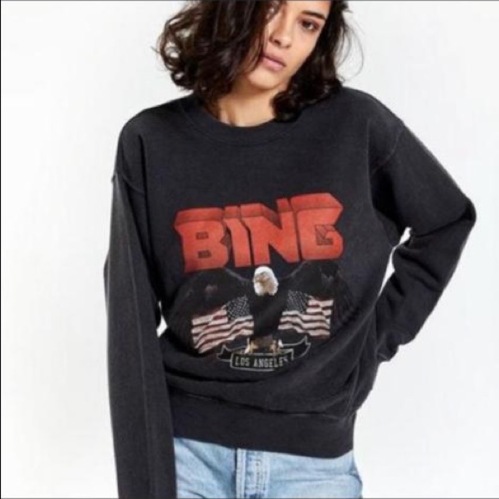 Anine Bing Vintage Eagle Sweatshirt